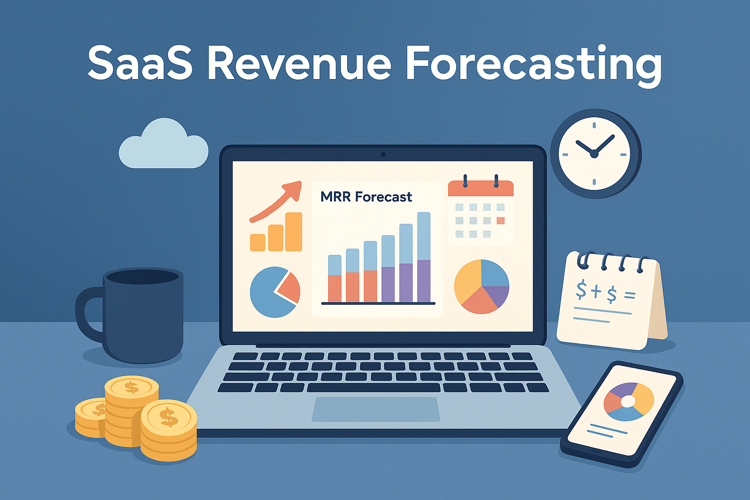 SaaS Revenue Forecasting avec Fincome, prévisions financières dynamiques pour les entreprises SaaS et digitalisées.