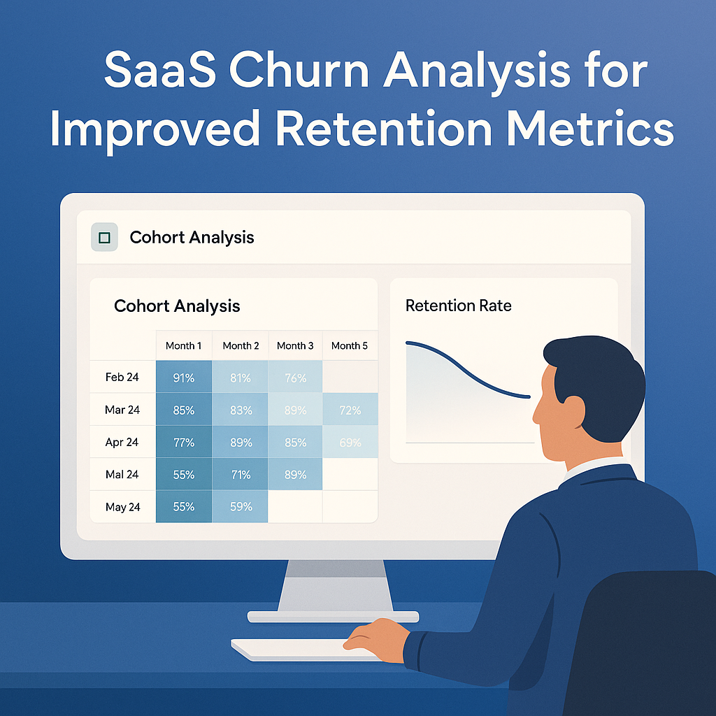 SaaS churn analysis avec Fincome, analyse des taux de désabonnement pour optimiser la fidélité client et maximiser les revenus récurrents.